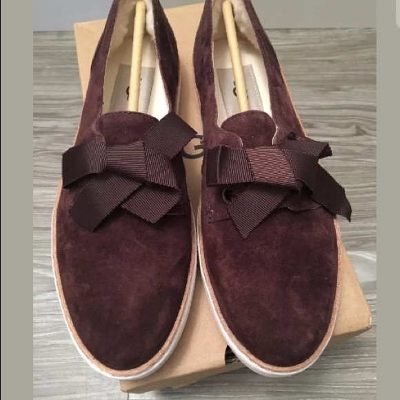 Ugg Carilyn Lace-Up Suede Sneaker Brown (Size 6.5 - Picture 4 of 8